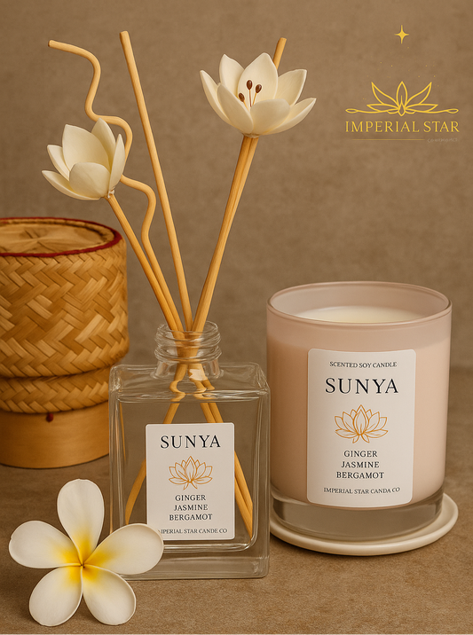 SUNYA – Promise | Reed Diffuser & Candle